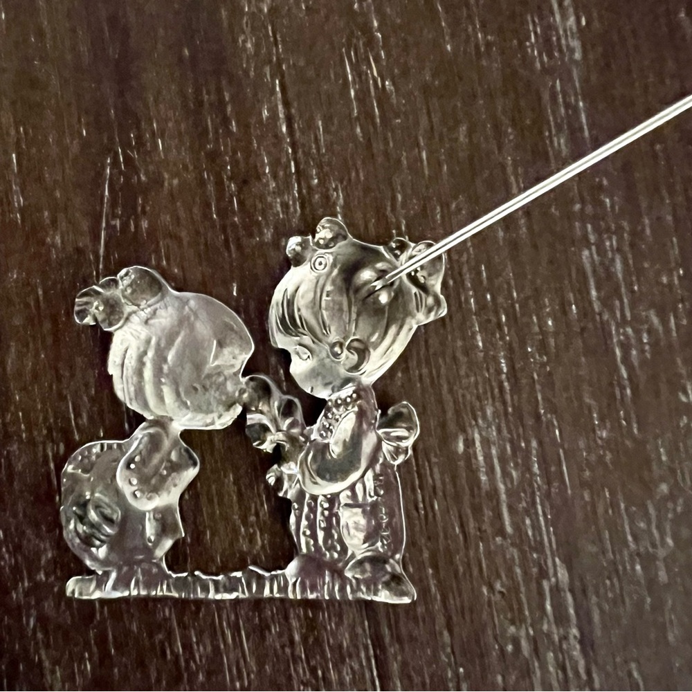 Precious Moments Silver Vintage Style Brooch “Good Friends Are Forever!” SS 925. - Picture 3 of 5